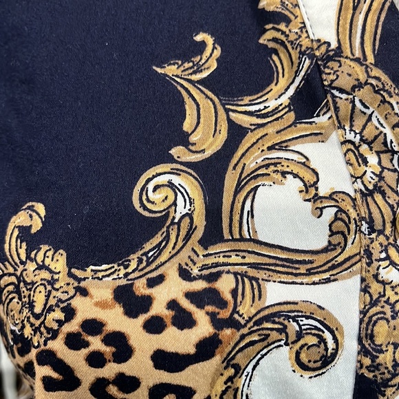 Chico’s Rhinestone Buttons Blouse - Picture 2 of 13